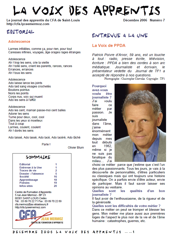 Journal numéro 7