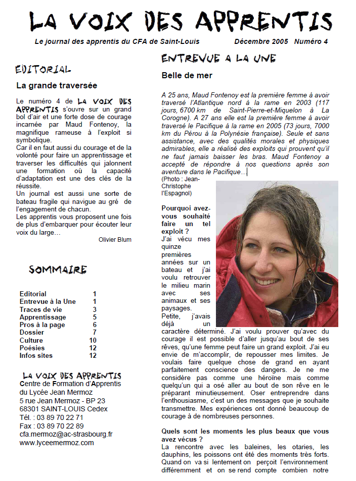 Journal numéro 4